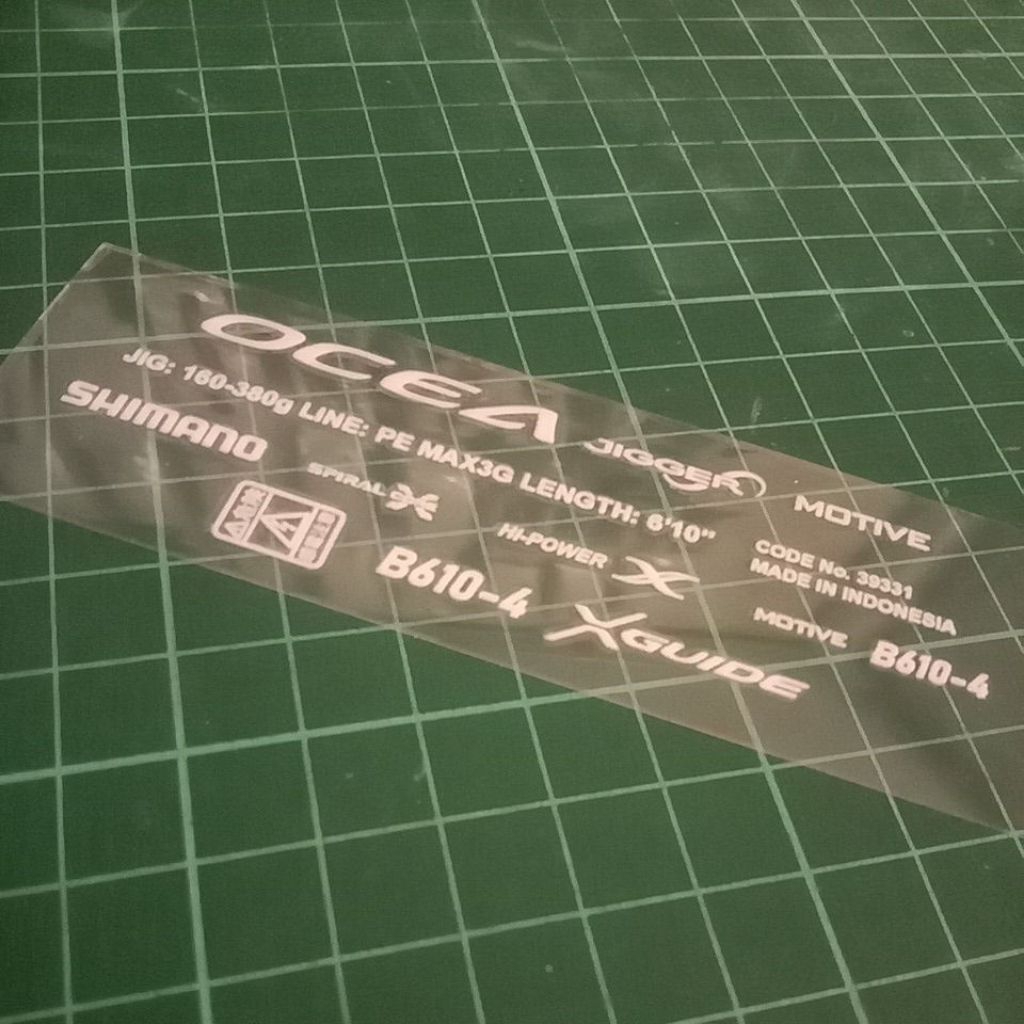 dry decal ocea jigger motive