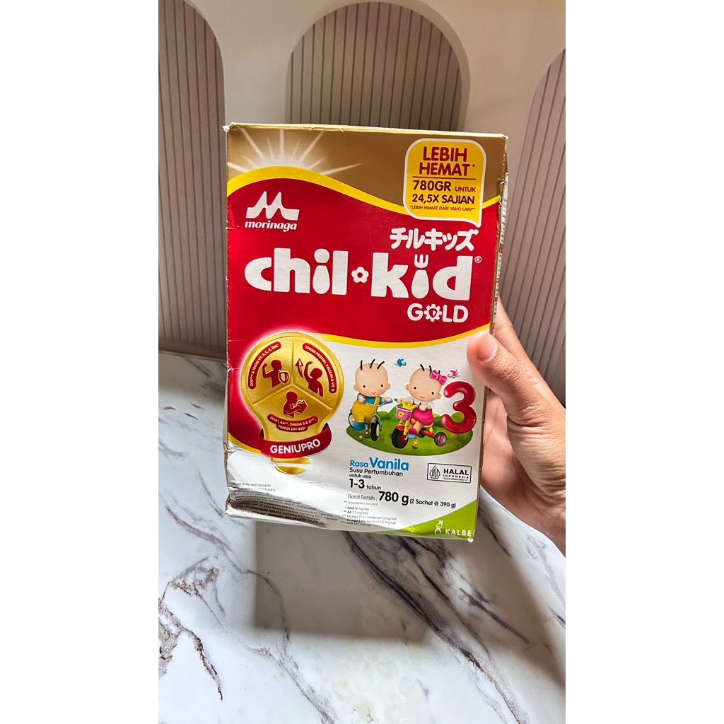 Morinaga Chil Kid Gold Vanila 780g JUMBO Sufor Anak Usia 1-3 Tahun NEW SEGEL