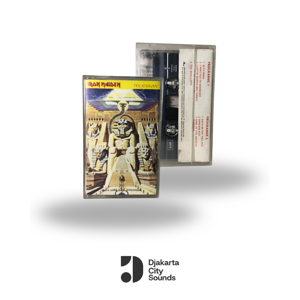 Kaset Pita Iron Maiden - Powerslave