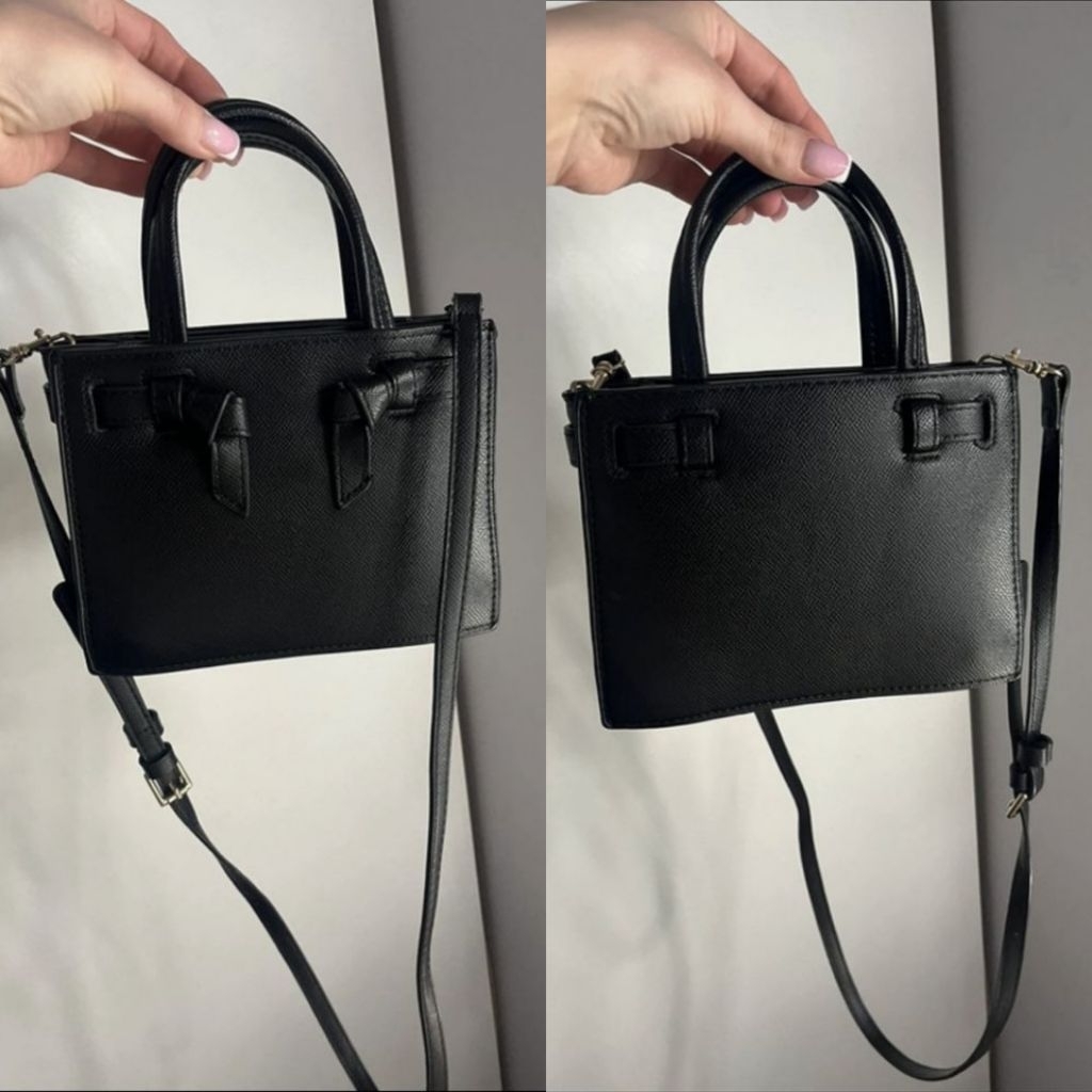 ZARA TAS WANITA CROSSBODY BLACK HITAM BARU ASLI ORIGINAL
