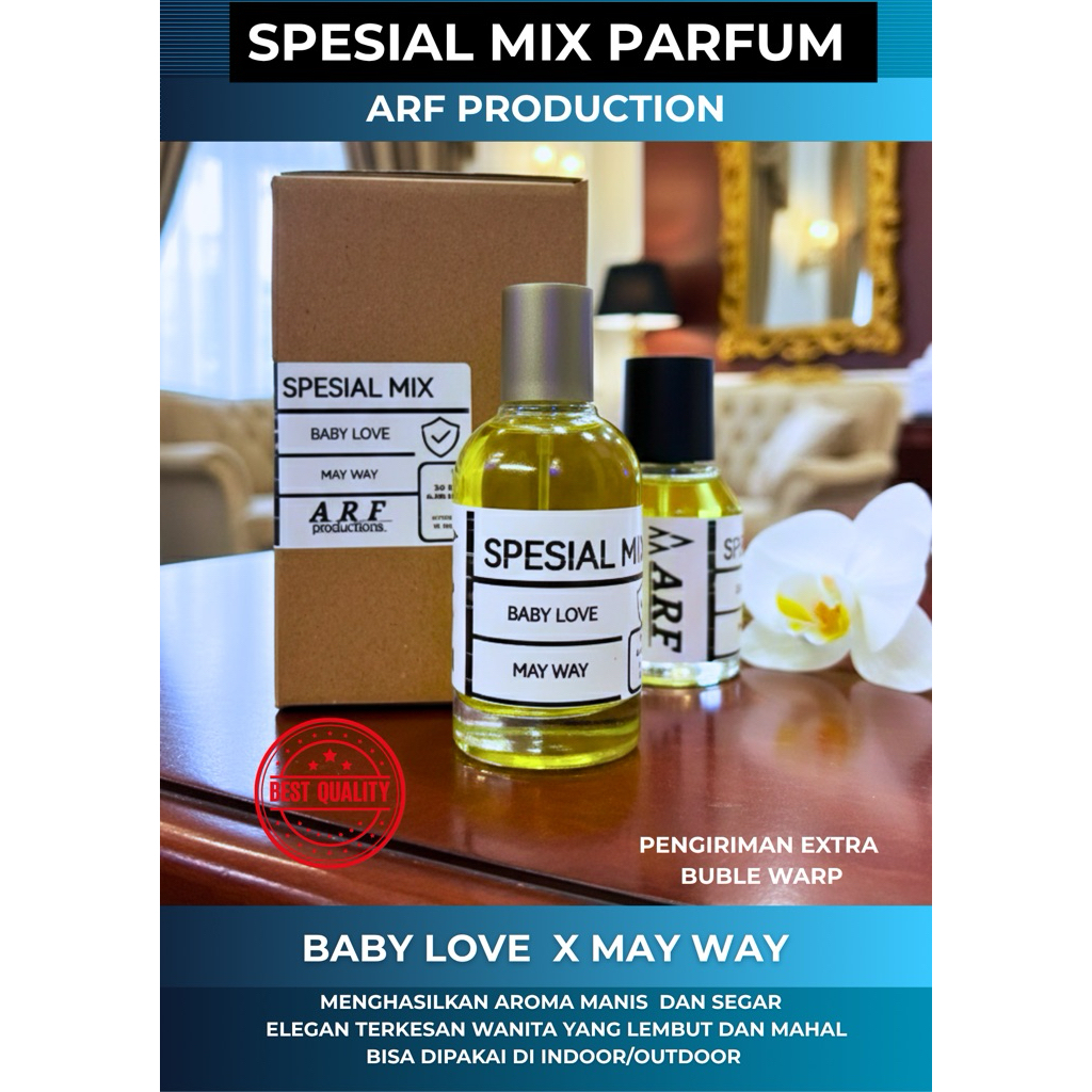 [ARF] BEY LOVE X MY WY // MIX PARFUM AROMA COCOK BUAT SEMUA KALANGAN