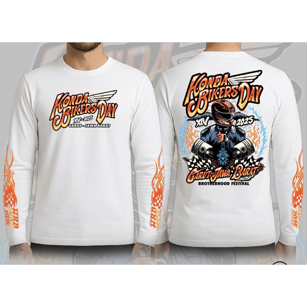 Kaos Honda Bikers Day 2025 Garut Jawa Barat
