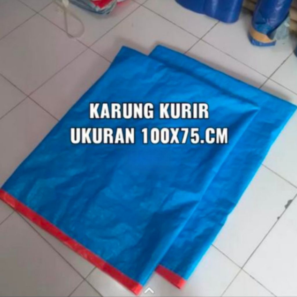 terpal karung kurir, karung terpal serbaguna tersedia banyak ukuran