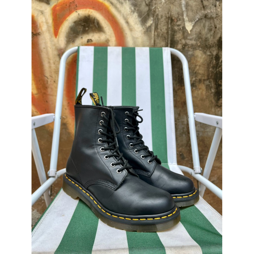 dr.martenns 1460 black nappa