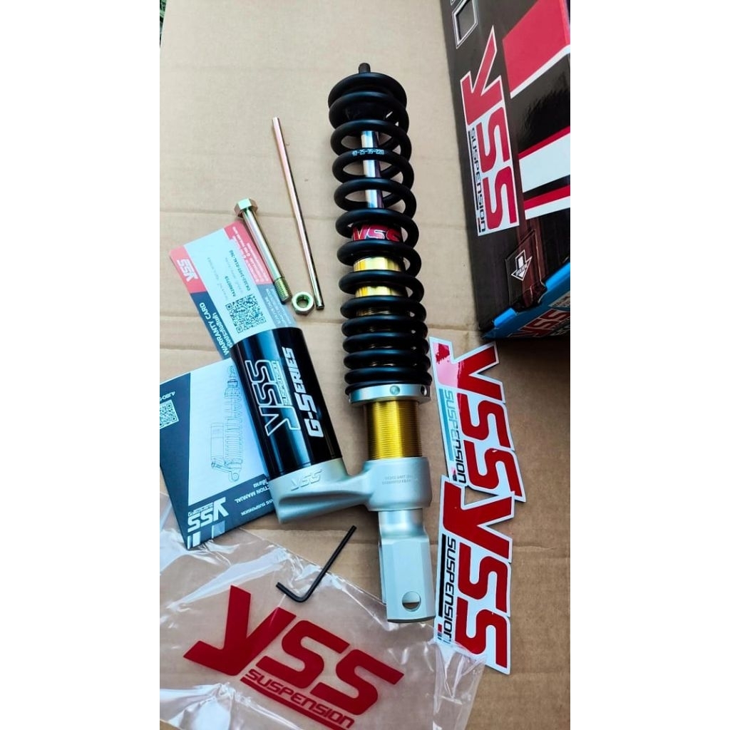 shock breaker belakang vespa YSS G series dgn tabung original yss