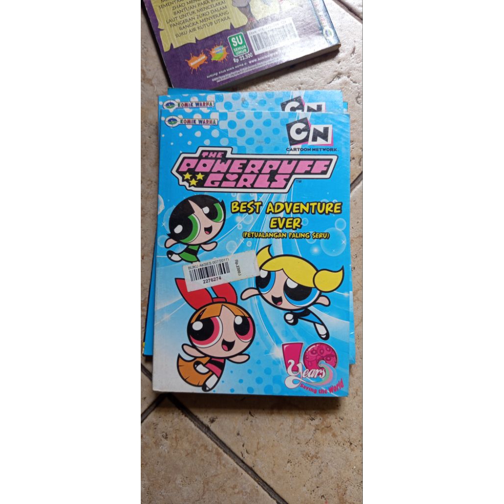 •Book •The Powerpuff Girls: Best Adventure Ever (Petualangan Paling Seru•Ilmoestore Origins