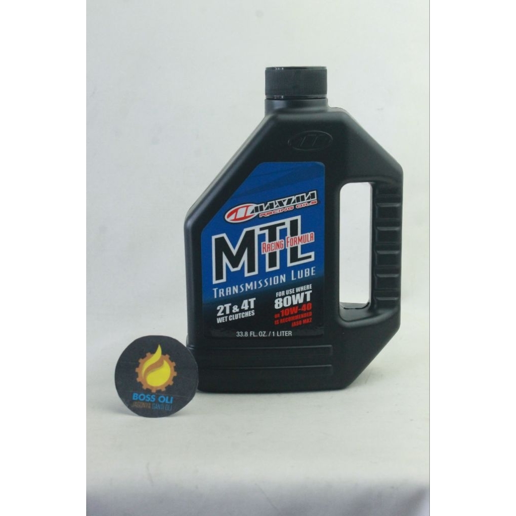 Maxima MTL Oli Mesin Motor 2Tak 4Tak Oli Mesin 10W-40 Clutch Saver