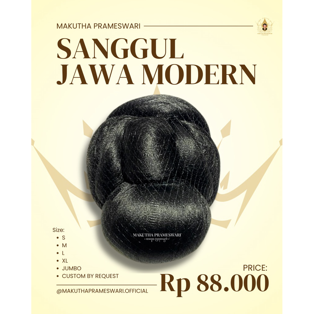 Sanggul Jawa Modern