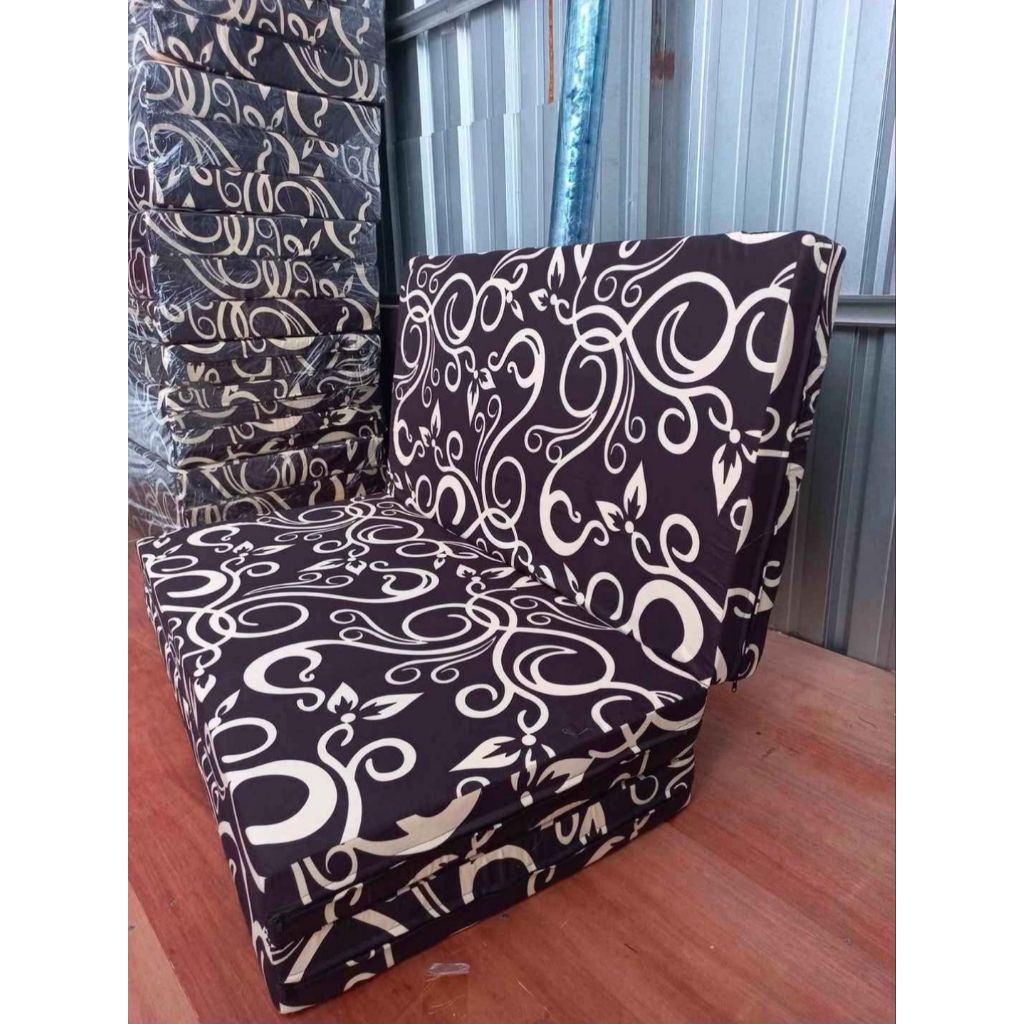 sofa bed kasur lipat busa spon tebal 10cm