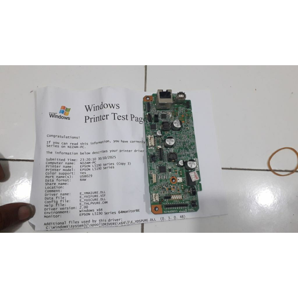 Mainboard printer Epson L5190