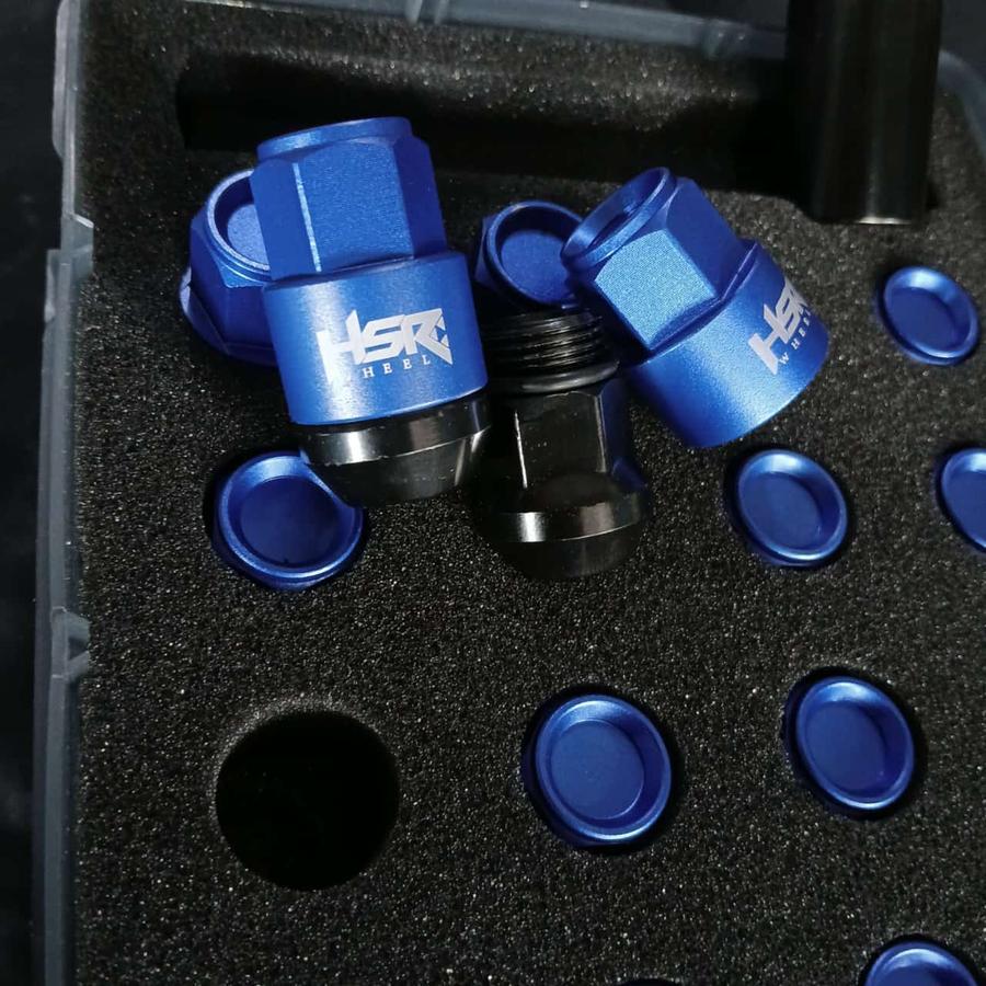 baut racing mur mobil forged hsr BLUE 12x1.5 & 12x1.25