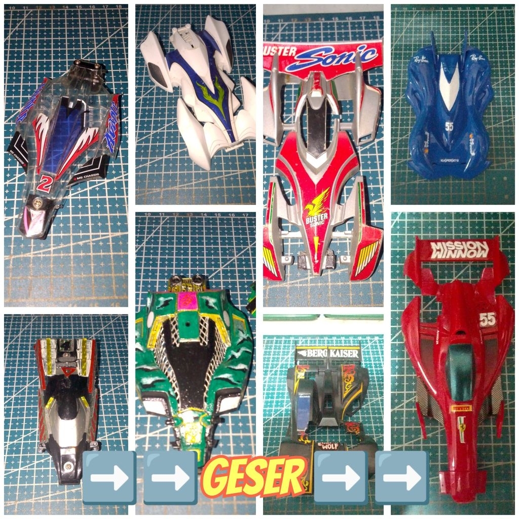 BODY CUSTOM SFM SUPER 2 UNTUK TAMIYA