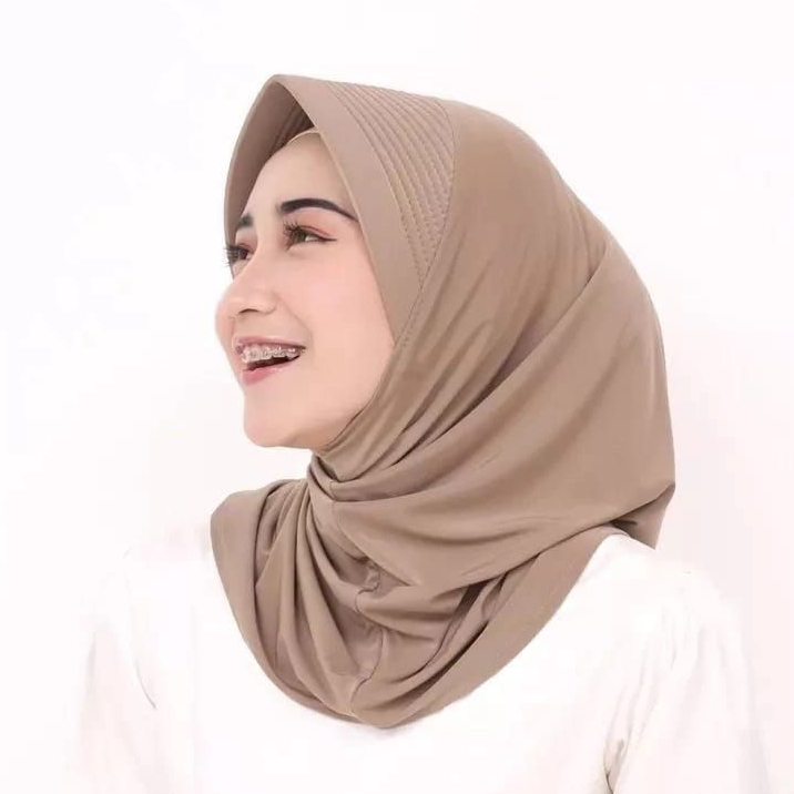 Hijab Sport/Hijab instan/Hijab Sport Olahraga Pet Besar New