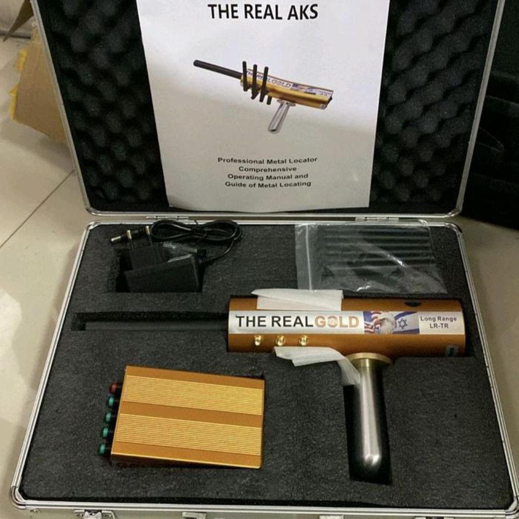 The Real Gold AKS Long Range Gold Detector 6 Antennas