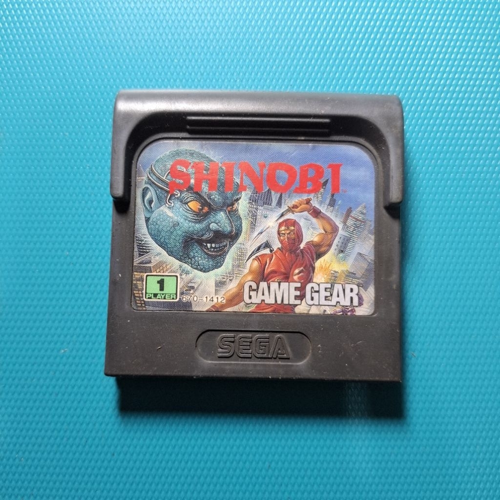 Kaset Sega Game Gear Shinobi Second