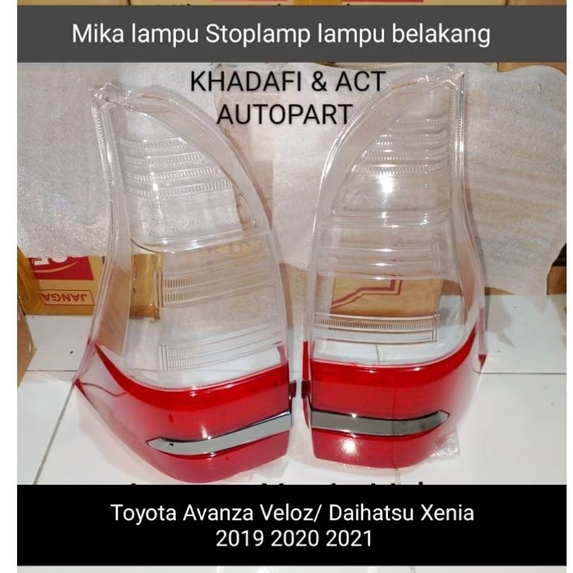 Mika stoplamp lampu belakang mobil Avanza Xenia Veloz 2019 2020 2021