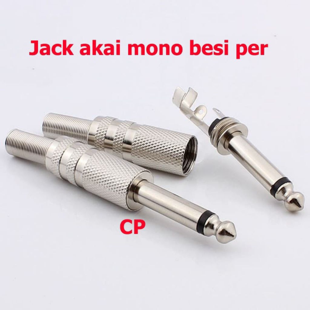 murah jack akai mono besi jack mic microfon