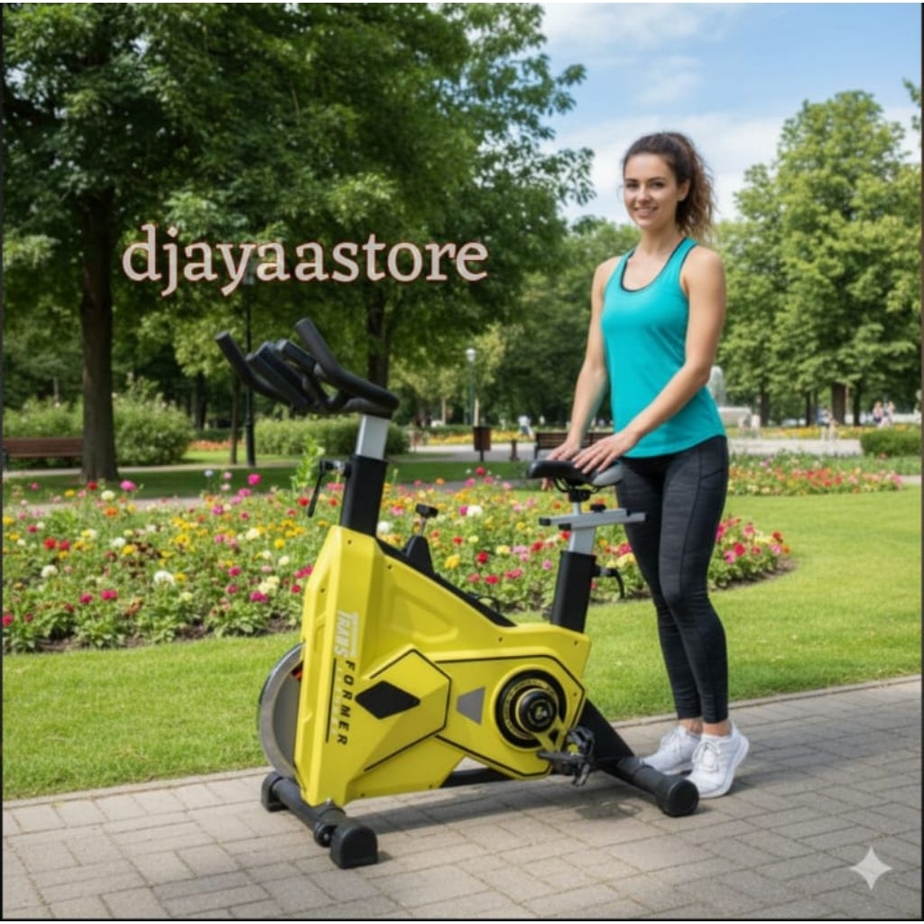 Spinning Bike Transformer TL-705 -  Alat Olah Raga Gym Sepeda Statis