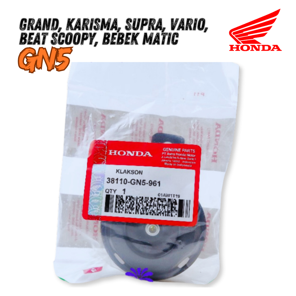 Klakson Sepeda Motor - klakson motor suara keras - 35010-GN5-900
