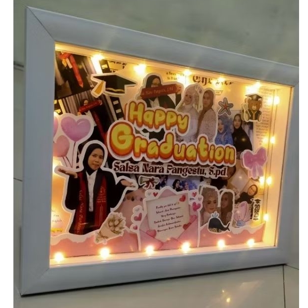 Scrape Frame GIF | Kado 3D, Bingkai 3D, Frame 3D, | kado Ultah, anniversary, graduation