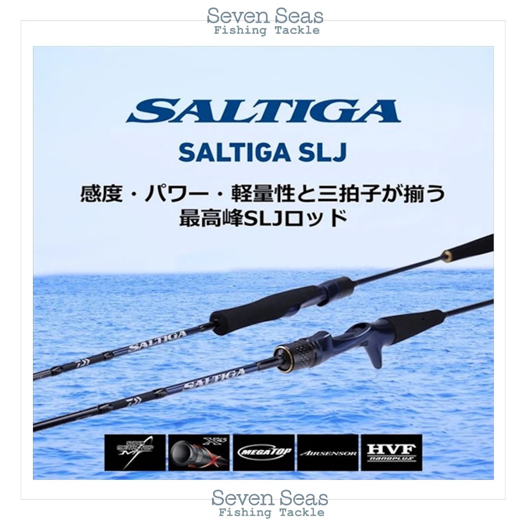 Rod Joran Pancing Daiwa 2021 Saltiga SLJ Super Light Jigging