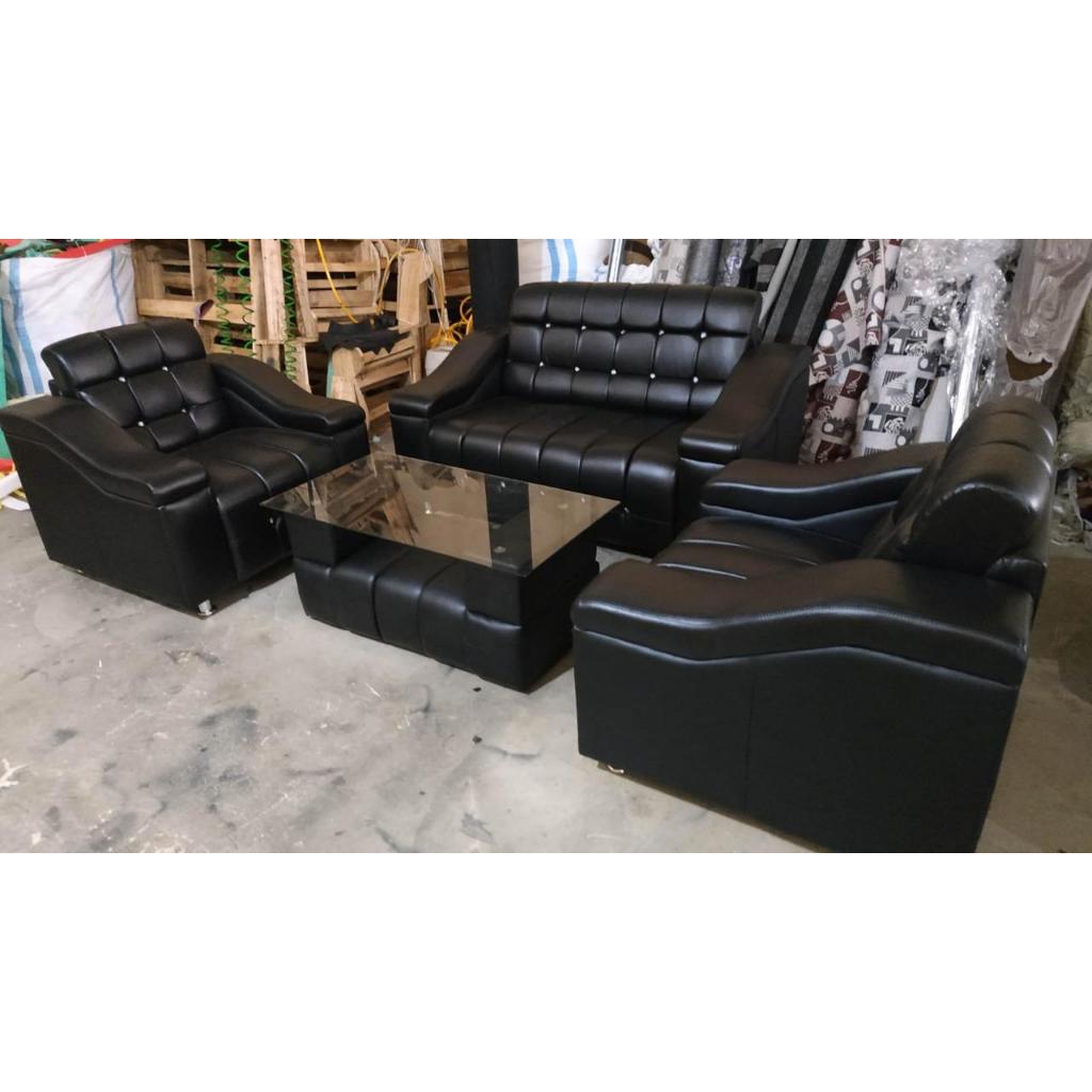 Sofa Tamu Mininalis Peru 211 + Meja | Kursi Tamu PERU Berkualitas | Sofa Murah Palembang