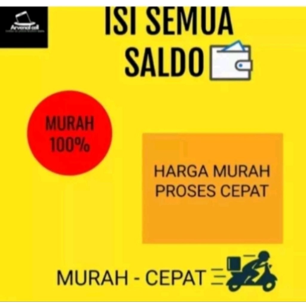 [[ Local ]] Saldo Dan Isi Saldo Isi Pulsa All Operator Termurah Size Top