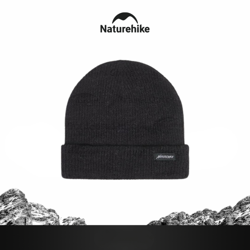 Topi Beanie Naturehike CNH22MZ001 Double Wool Knitted Hat
