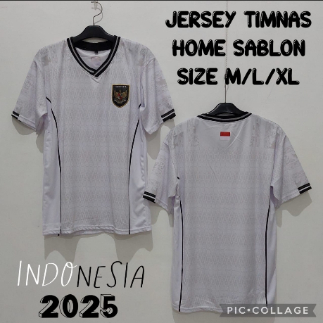 JERSEY BOLA DEWASA TIMNAS INDONESIA AWAY HOME PUTIH MERAH DEWASA BAJU BOLA DEWASA TIMNAS INDONESIA A