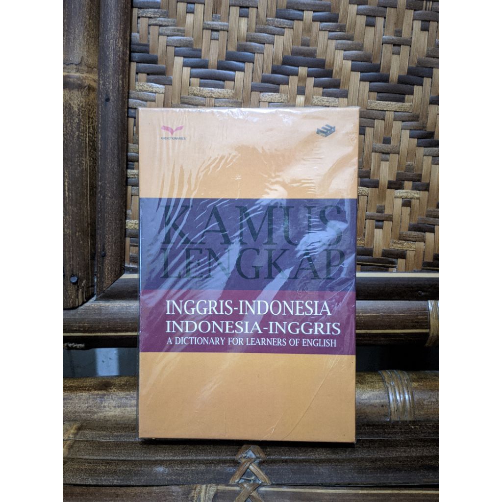 Kamus Lengkap Inggris-Indonesia Indonesia-inggris Penerbit Erlangga