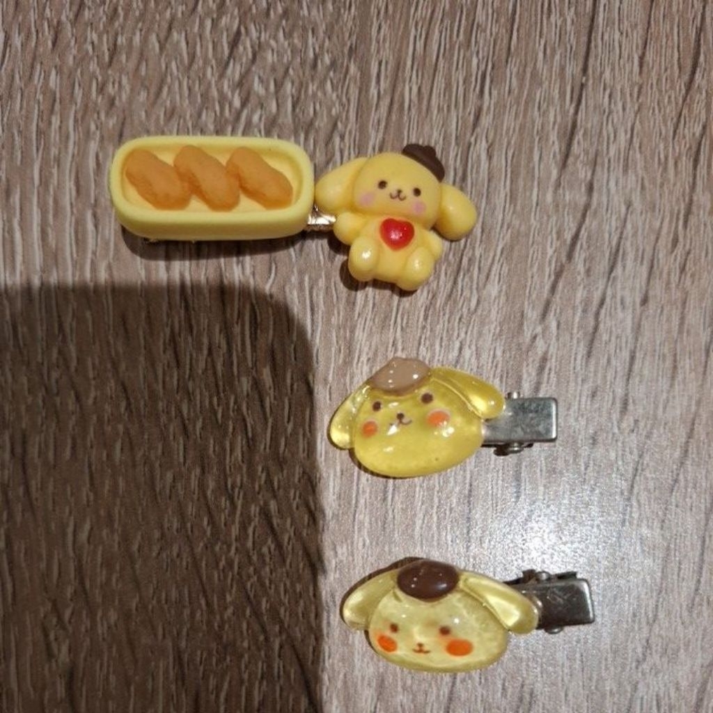 Jepitan Rambut Motif Pompompurin 3bh