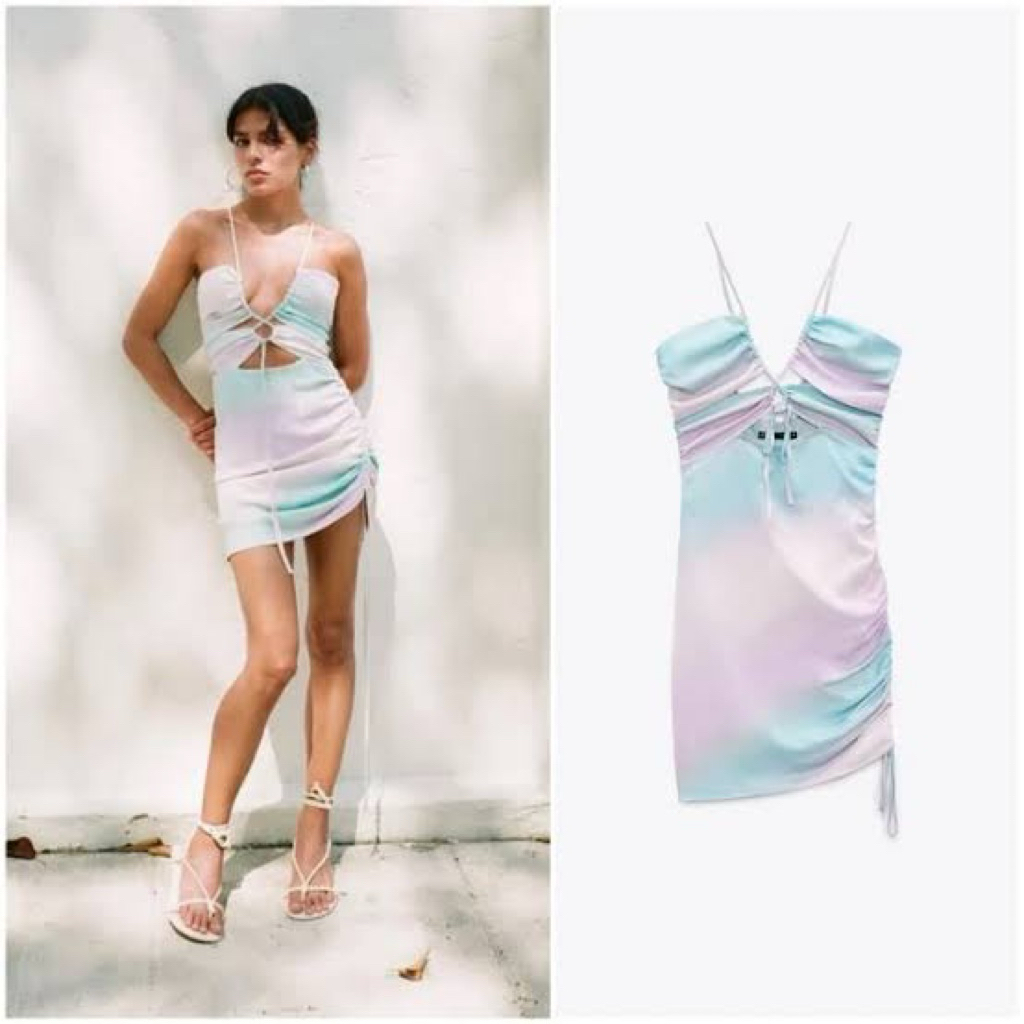 zara midi dress
