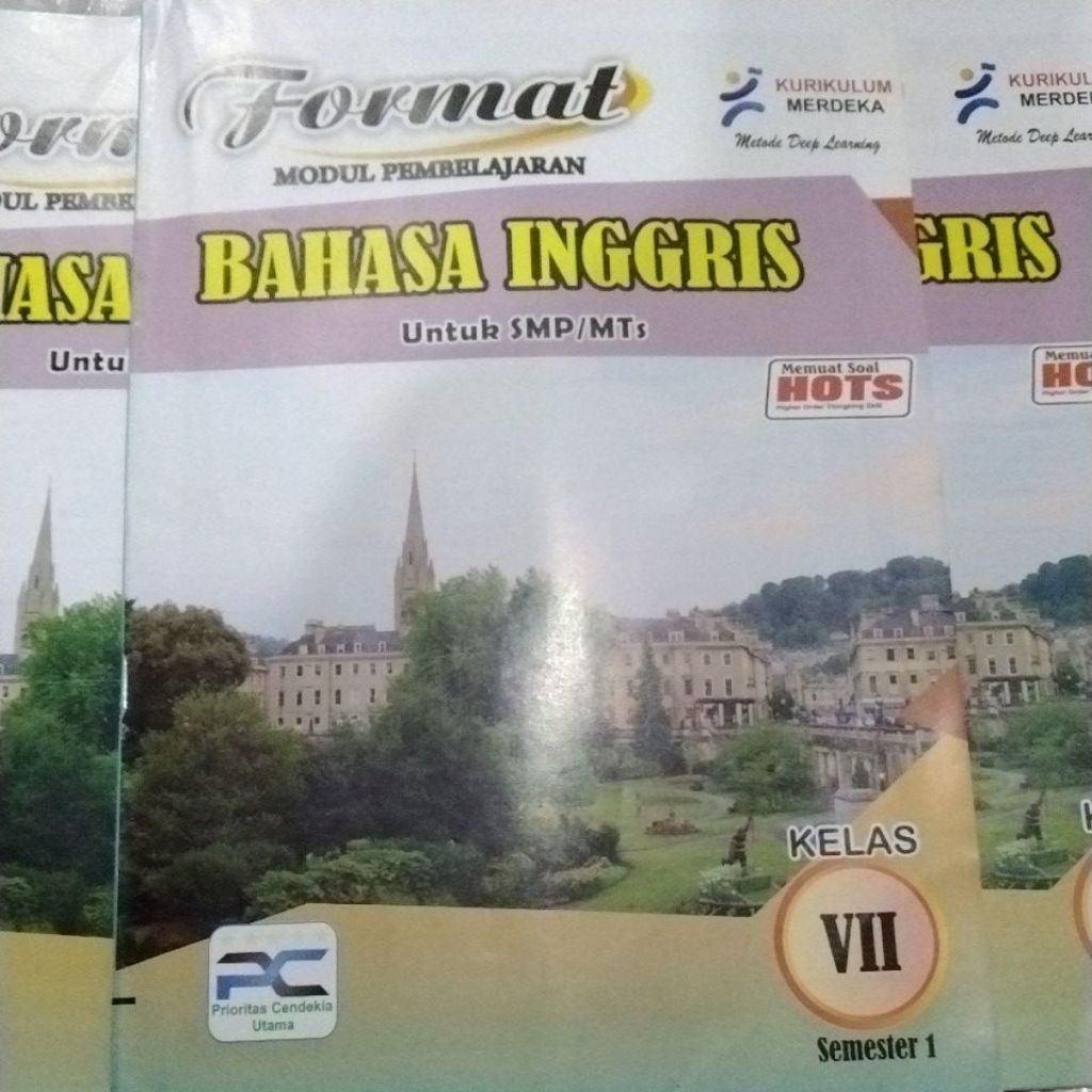 LKS SMP BAHASA INGGRIS KELAS 7 8 9 SEMESTER 1 KURIKULUM MERDEKA.