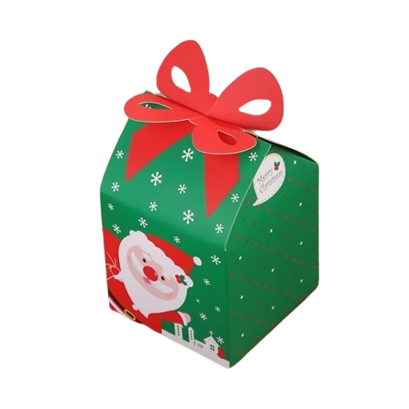 Kotak Packaging Hadiah Natal Kardus Makanan Gift Box Kado Natal Dus Snack Merry Christmas