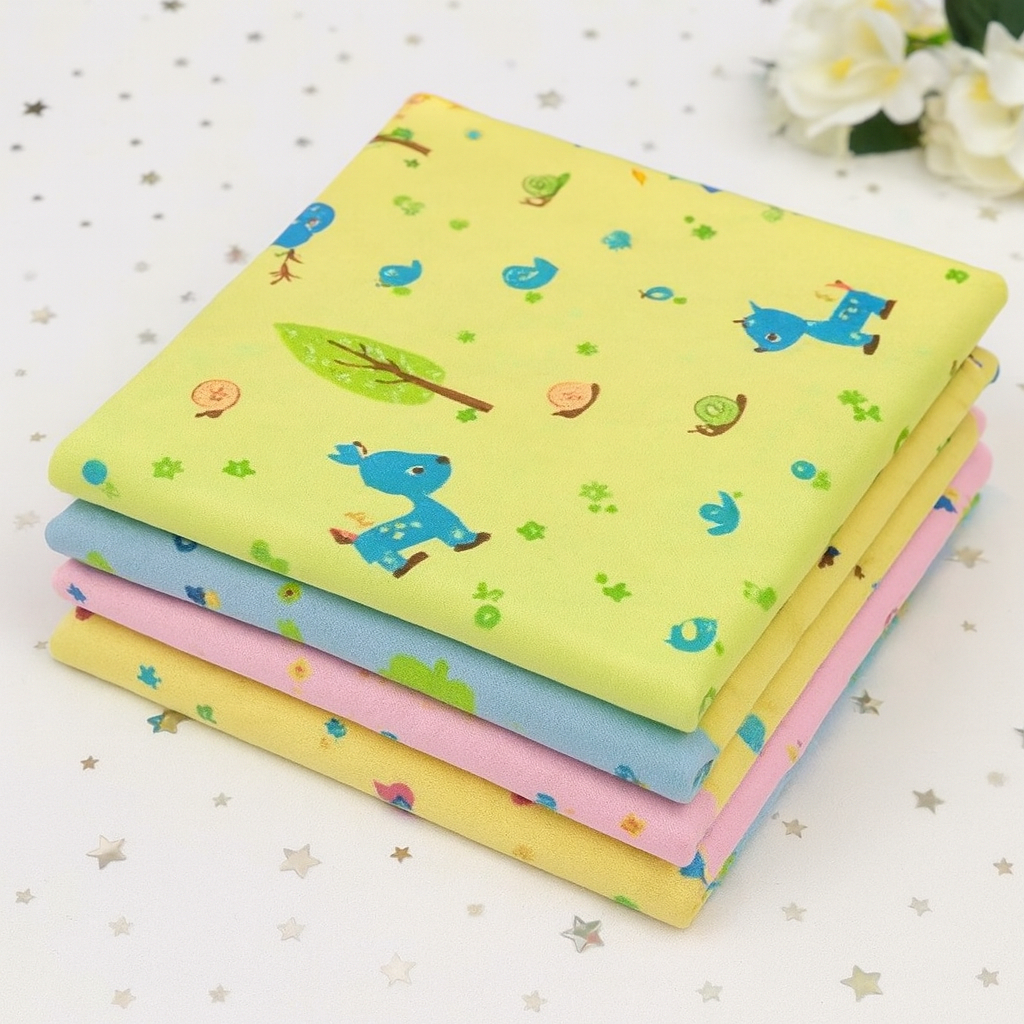 PERNEL BAYI 120 x 100cm  - BAHAN KATUN FLANEL LEMBUT