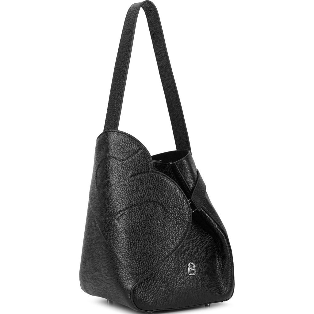 Britney Bag Black Buttonscarves