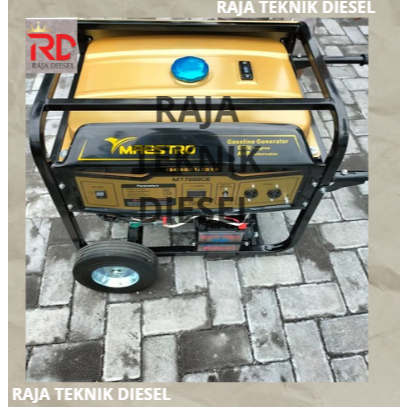 MAESTRO Genset 5500 5000 Watt Bensin 5.5 5 KW Gasoline Generator MT 7000 CE MT7000CE ORIGINAL TERBAI