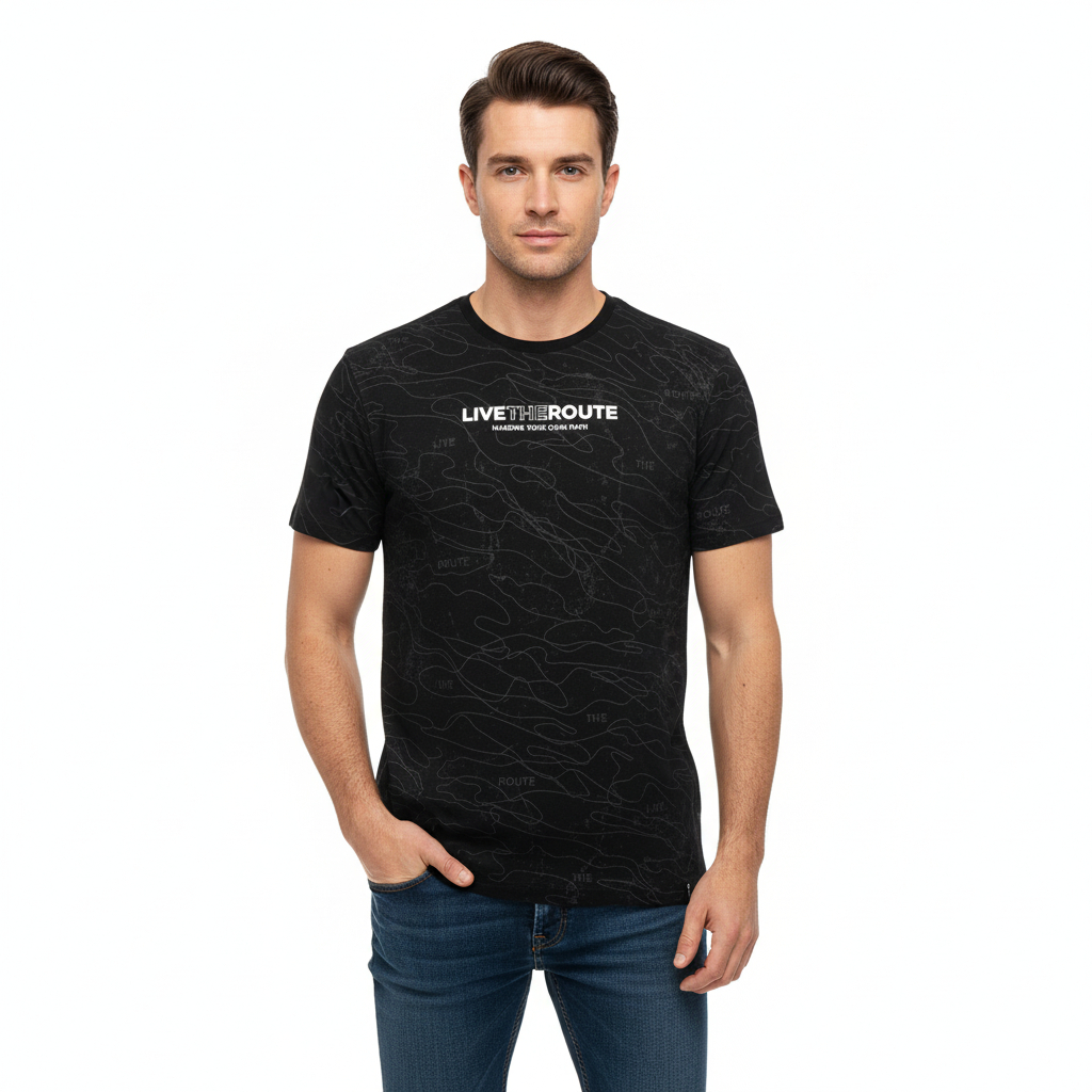 X EIGHT Geri T-Shirts - Kaos Pria Lengan Pendek