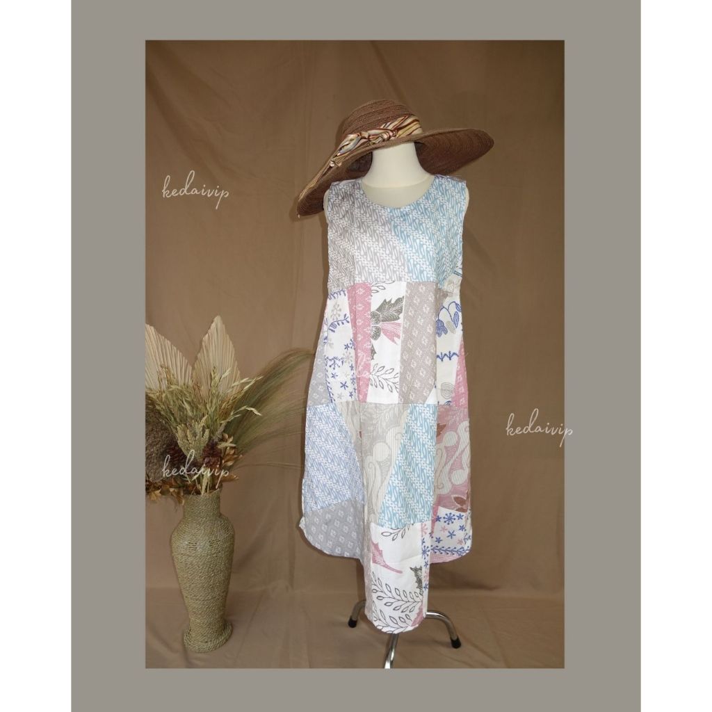 Outer Dress Batik kekinian