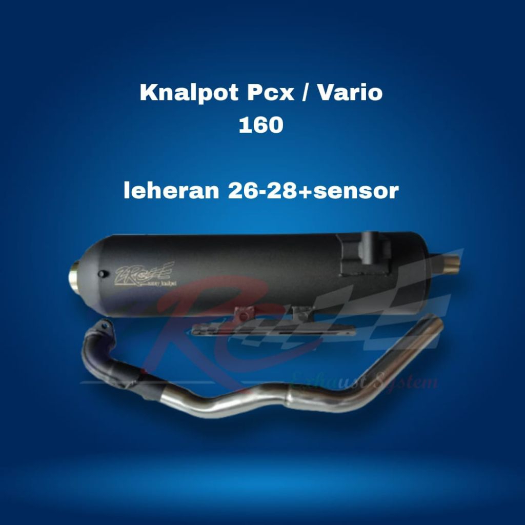 Knalpot Vario 160 copy cms zrc
