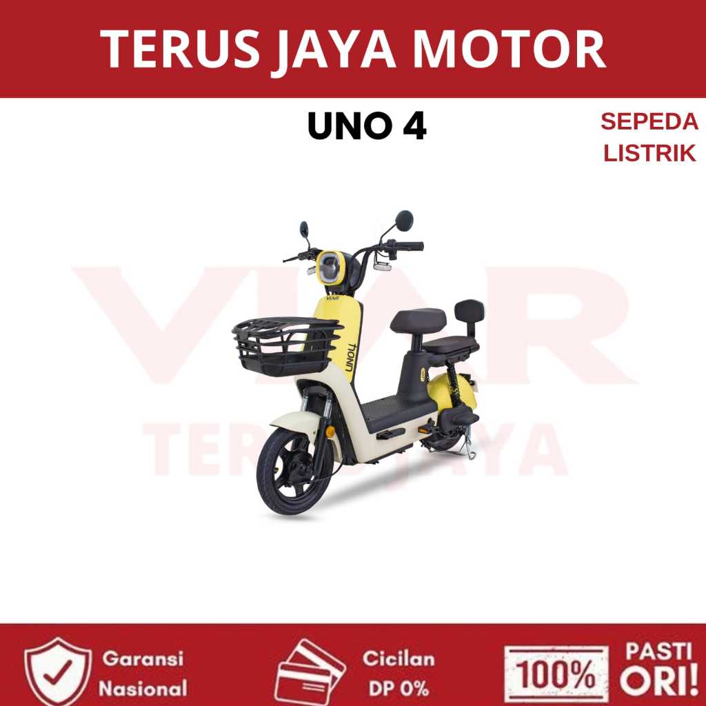 SEPEDA LISTRIK UNO 4-BARU