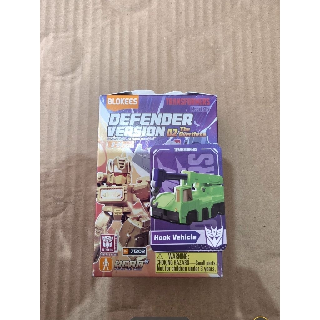 BLOKEES TRANFORMER FIX (SELECTED) GALAXI DEFENDER 02  CARAKTER HOOK VEHICLE