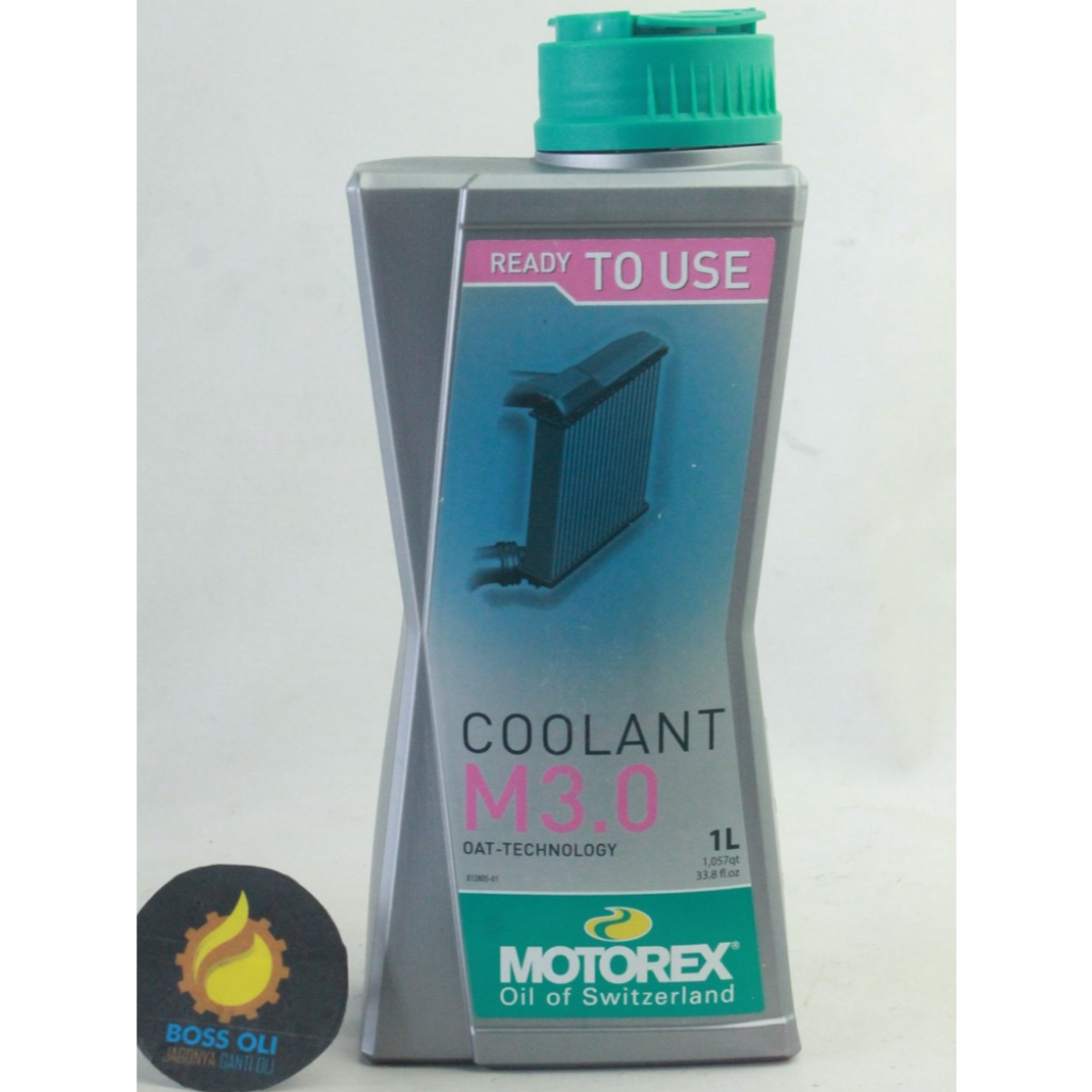 MOTOREX M3.0 Coolant Ready To Use, Cairan Radiator Air Radiator Motor