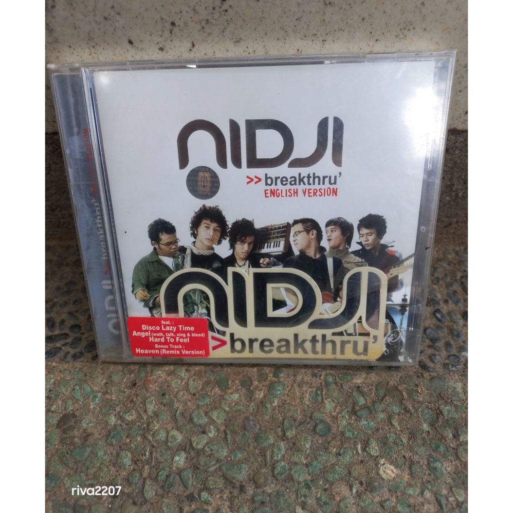 CD NIDJI - BREAKTHRU - ENGLISH VERSION