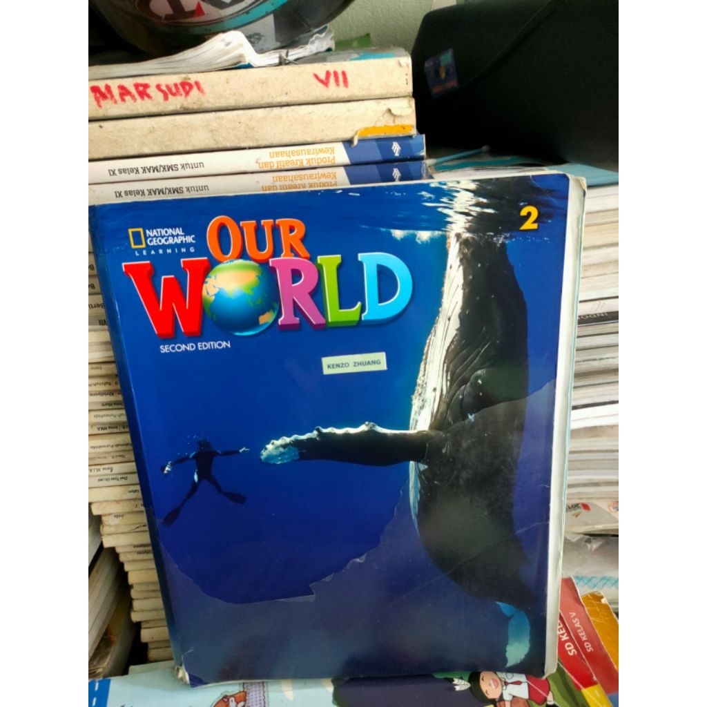OUR WORLD 2 STUDENT BOOK ORI BEKAS