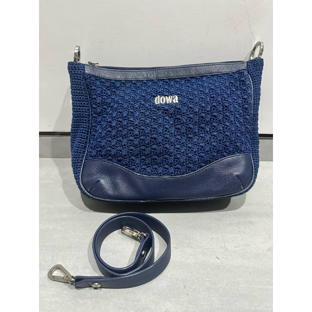 Tas Dowa Crochette Kulit