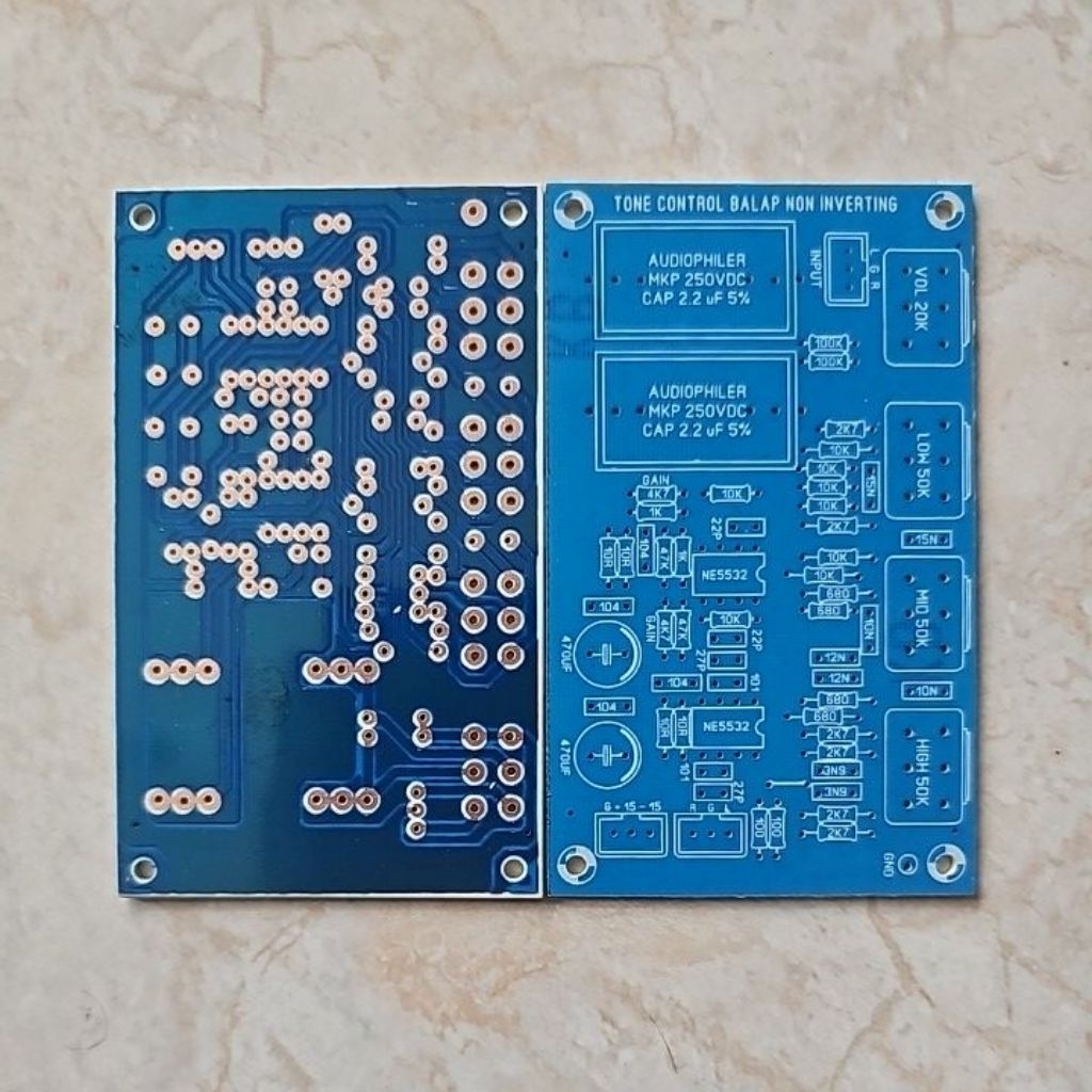 TONE CONTROL BALAP NON INVERTING