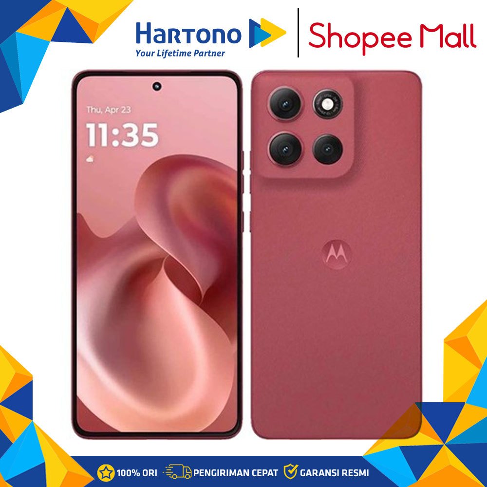Motorola Smartphone  Android G86 8/256GB CHRYSANTHEM PB9M0003ID