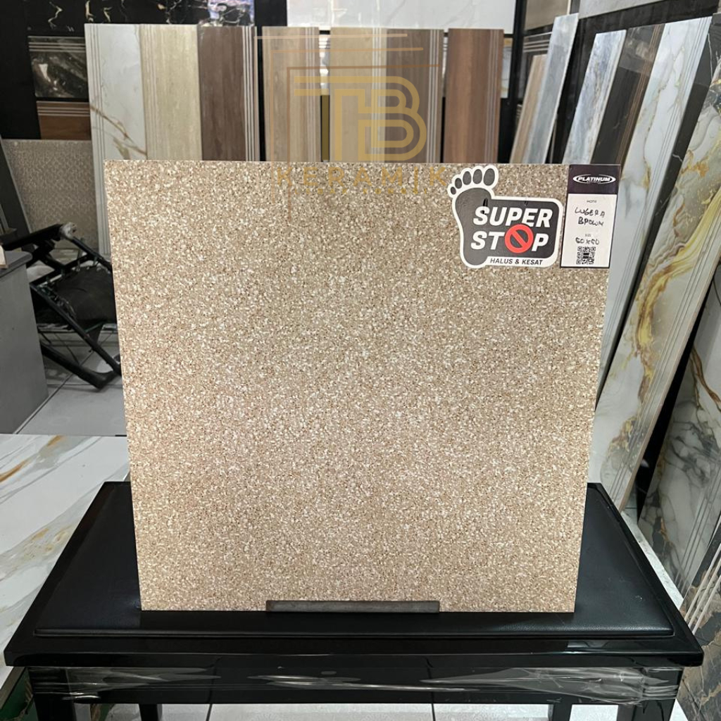 Keramik Cutting 50x50 Platinum Wgera Brown | Matt/Super Stop