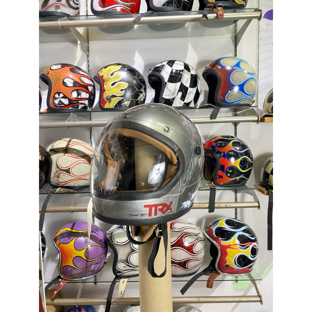 Helm Honda TRX Custom ombak